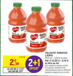 Intermarché LIEBIG Velouté tomates offre