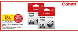 Intermarché CANON Cartouche d'encre pg545 noir offre