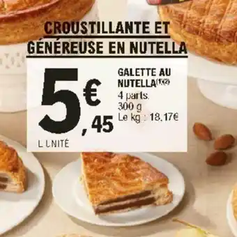 E.Leclerc Galette Au Nutella offre