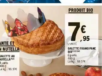 E.Leclerc Galette Frangipane Bio offre