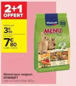 Carrefour Contact VITAKRAFT Aliment pour rongeurs offre