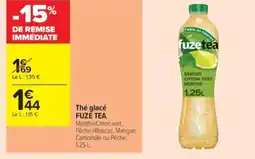 Carrefour Contact FUZE TEA The glacé offre