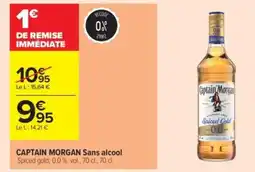 Carrefour Contact CAPTAIN MORGAN Sans alcool offre