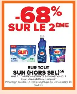 Carrefour Contact SUN Sur tout offre