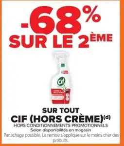 Carrefour Contact CIF Sur tout offre