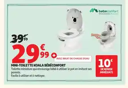 Auchan BÉBÉCONFORT Mini-toilette koala offre
