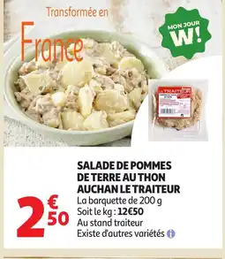 Auchan Salade de pommes de terre authon auchan le traiteur offre
