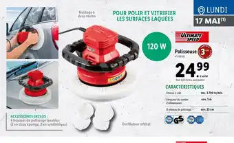 Lidl Polisseuse offre