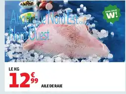 Auchan Aile de raie offre