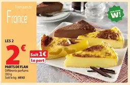 Auchan Parts de flan offre