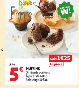 Auchan Muffins offre