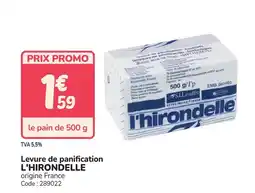Promocash Levure de panification l'hirondelle offre