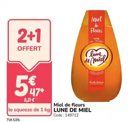 Promocash Miel de fleurs lune de miel offre