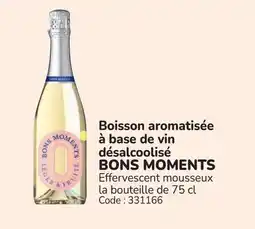 Promocash Boisson aromatisée à base de vin désalcoolisé bons moments offre