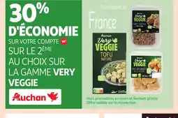 Auchan AUCHAN Sur la gamme very veggie offre