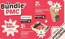 Promocash pain de mie nature longue conservation spécial croque en cuisine + tranchettes d'emmental spécial baguette en cuisine offre