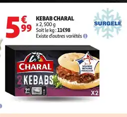 Auchan CHARAL Kebab offre