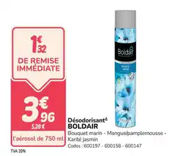 Promocash Désodorisant boldair offre