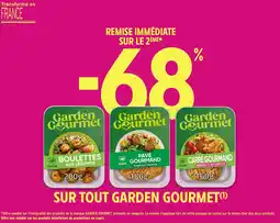 Intermarché Hyper SUR TOUT GARDEN GOURMET offre