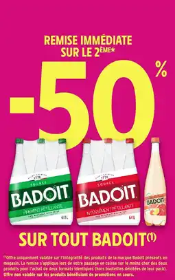Intermarché Hyper SUR TOUT BADOIT offre