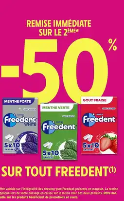 Intermarché Hyper SUR TOUT FREEDENT offre
