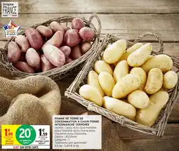 Intermarché Hyper Pomme de terre de consommation a chair ferme intermarché terroirs offre