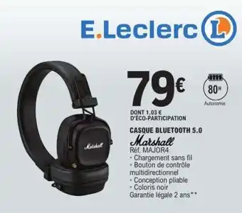 CASQUE BLUETOOTH 5.0
