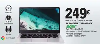 PC PORTABLE CHROMEBOOK