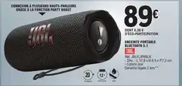 E.Leclerc JBL Enceinte Portable Bluetooth 5.1 offre