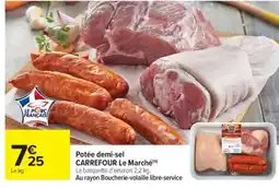 Carrefour Market Potée demi-sel CARREFOUR Le Marché offre