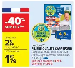 Carrefour Market Lardons Filière Qualité Carrefour offre