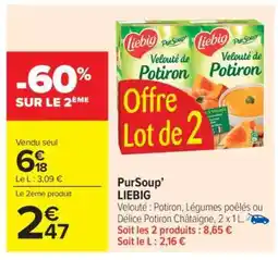 Carrefour Market PurSoup’ LIEBIG offre