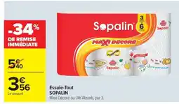 Carrefour Market Essuie Tout Sopalin offre