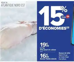 Carrefour QUEUE DE LOTTE offre