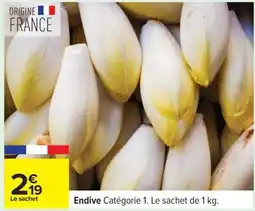 Carrefour ENDIVE offre