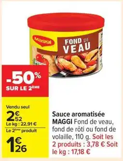 Carrefour Sauce aromatisée MAGGI offre