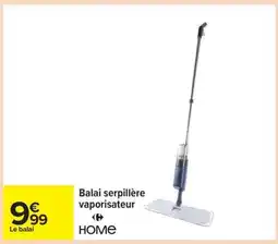 Carrefour Balai serpillière vaporisateur offre