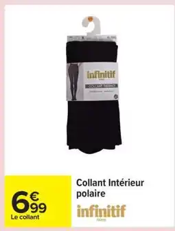 Carrefour Collant Intérieur polaire offre