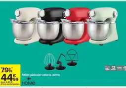 Carrefour Robot pâtissier coloris crème offre