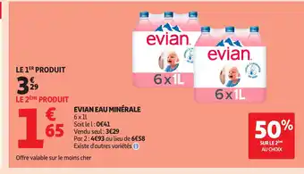 EVIAN Eau minérale