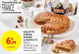 Intermarché Hyper Galette crema bueno 6 parts offre