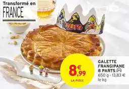 Intermarché Hyper Galette frangipane 8 parts offre