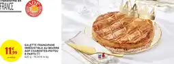 Intermarché Hyper Galette frangipane irrésistible au beurre aop charentes-poitou 8 parts offre