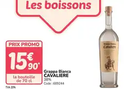 Promocash Grappa bianca cavaliere offre