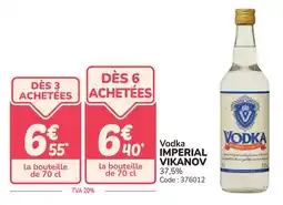 Promocash Vodka imperial vikanov offre