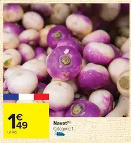Carrefour Navet offre
