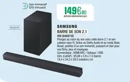 Extra Samsung barre de son 2.1 offre