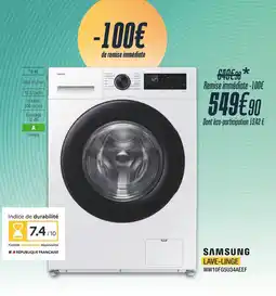 Proxi Confort Samsung lave-linge offre