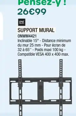 Extra One for all support mural offre