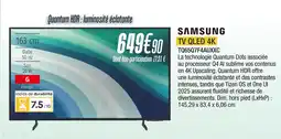 Proxi Confort Samsung tv qled 4k offre